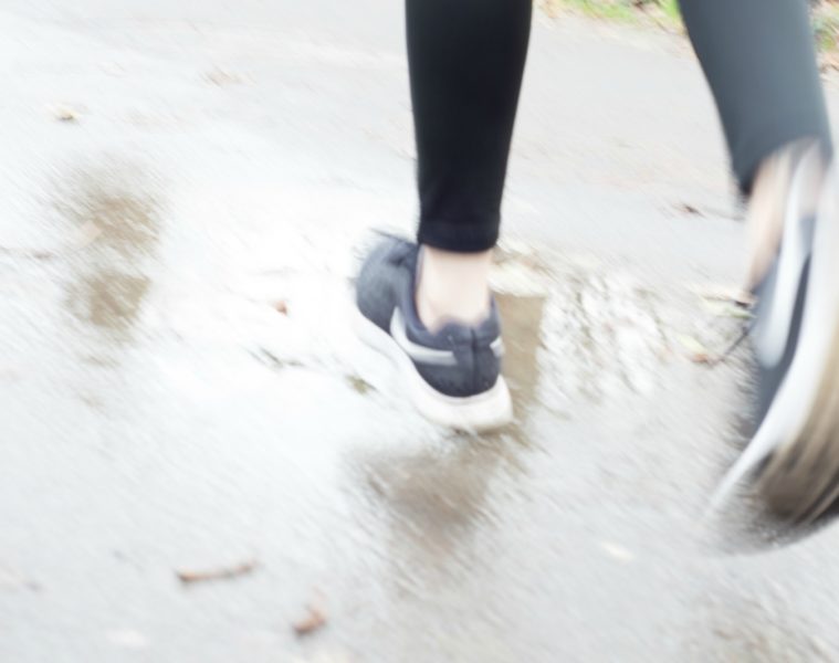 Sporten in de regen
