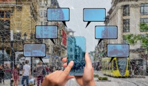 digitale prikkels. burn-out
